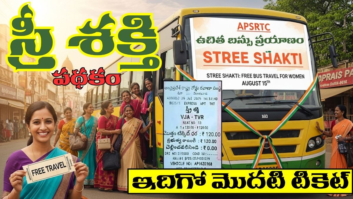 Stree Shakti Free Bus Travel Scheme For AP Womens