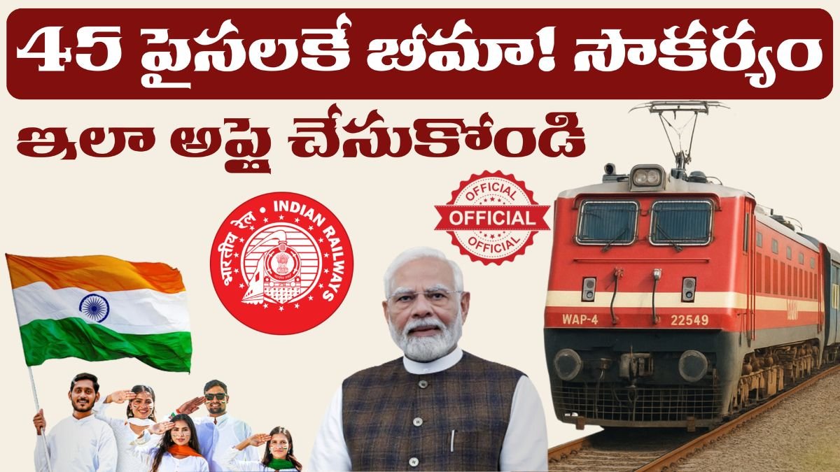 Indian Railways 45 Paise Travel Insurance